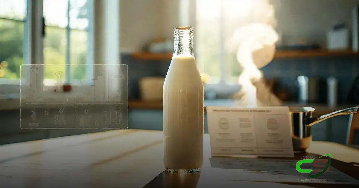 Por que não ferver o leite pasteurizado?