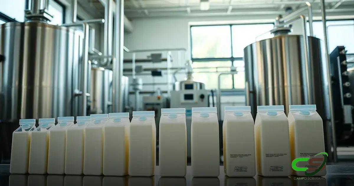 Processo de pasteurização do leite UHT