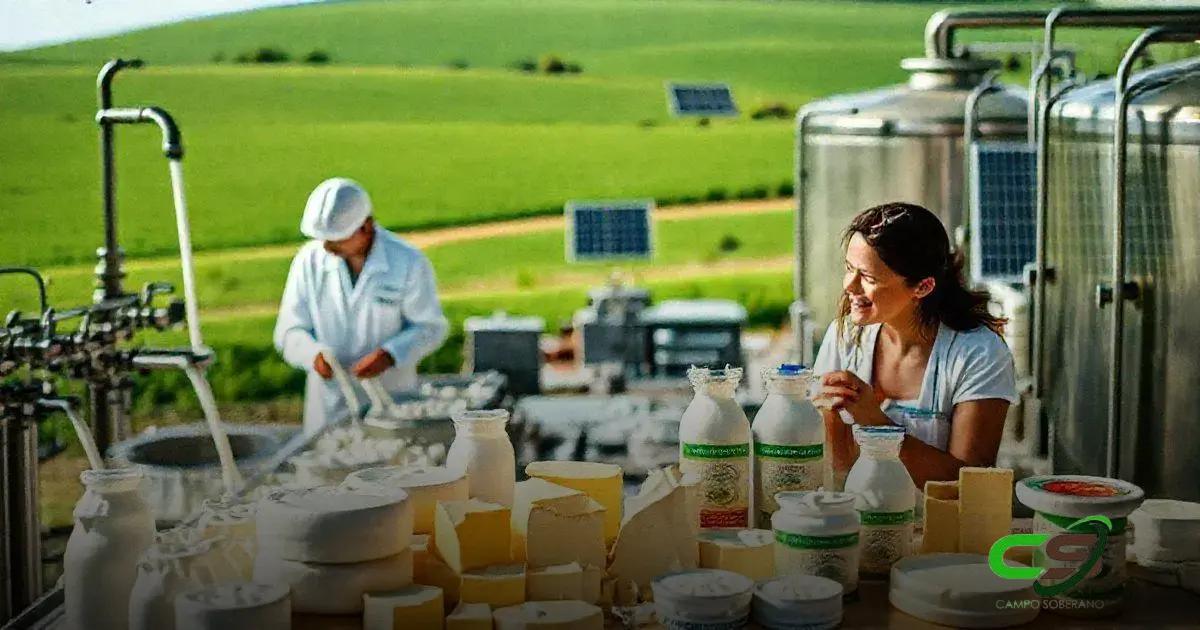 Processo de Produção de Laticínios