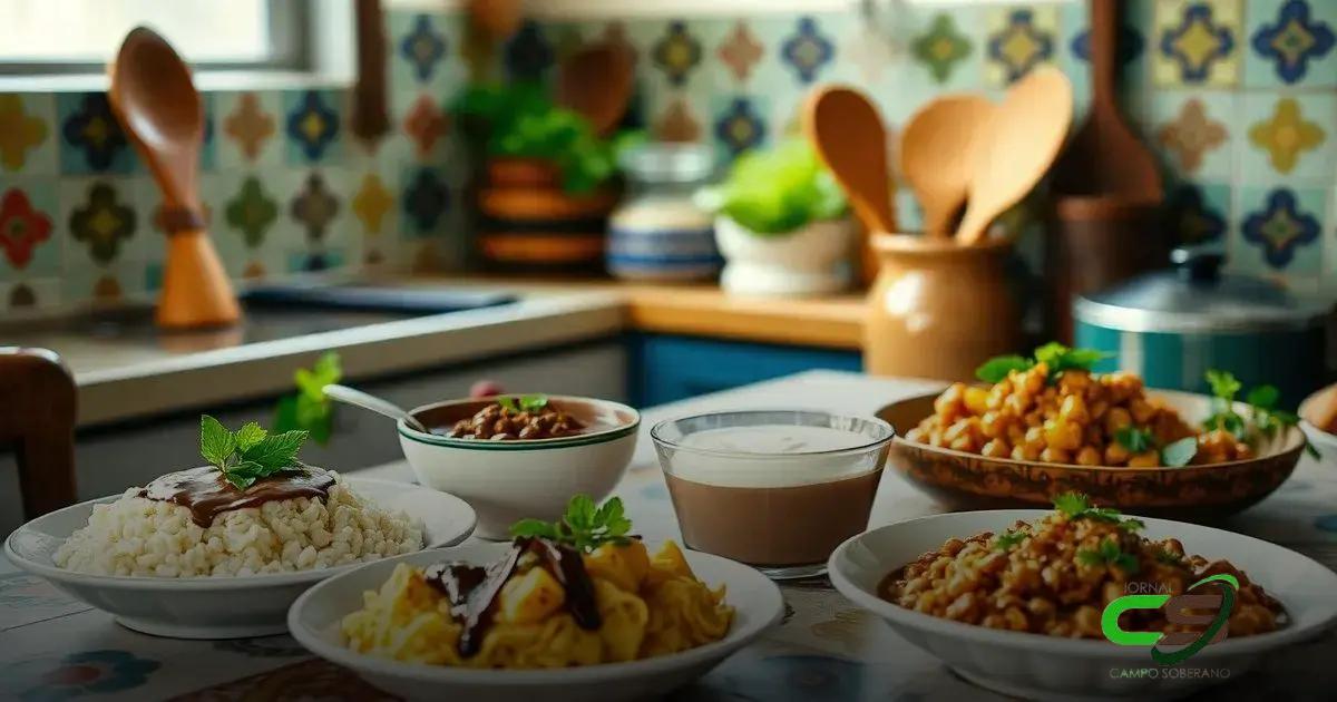 Receitas populares com creme de leite