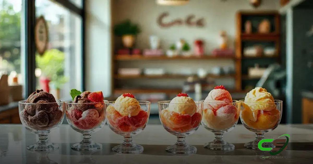 Sabor e Variedades do Sorvete Rocha