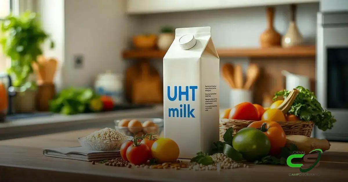 Usos do leite UHT na culinária