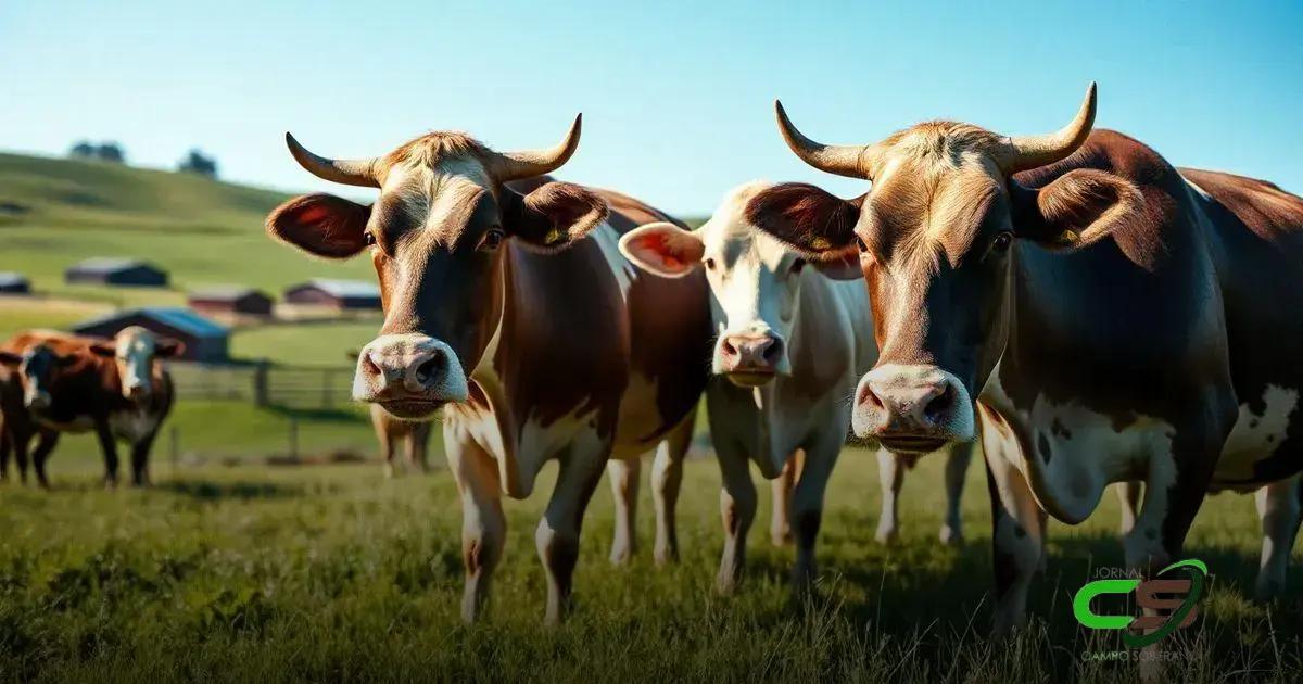 Vantagens da descorna bovina