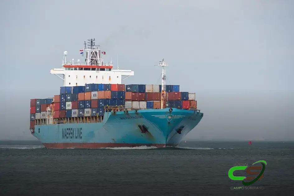 Frete Marítimo Cai: Impactos na Logística Global em 2025