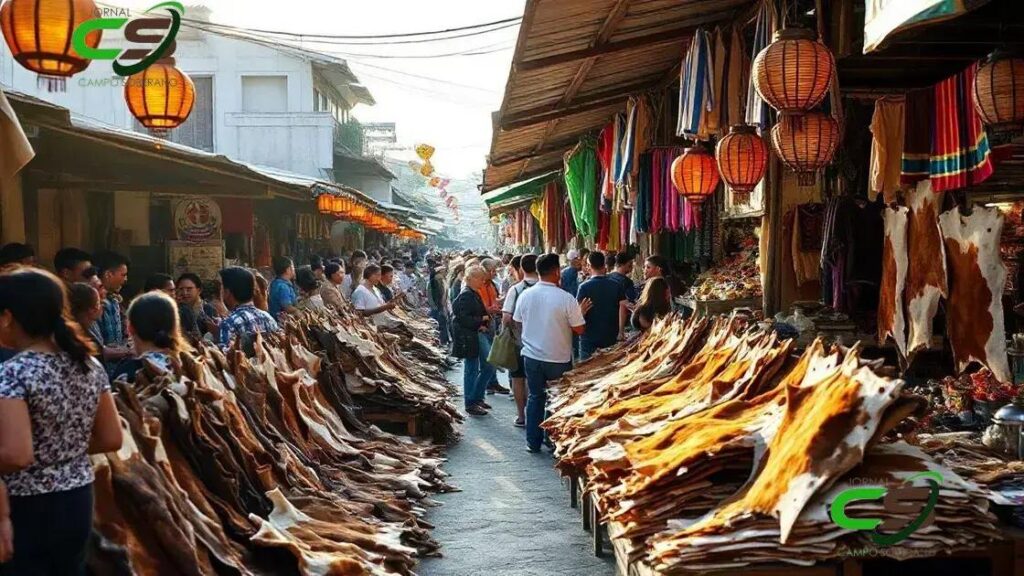 Vietnã Abre Mercado para Peles Salgadas de Bovinos do Brasil