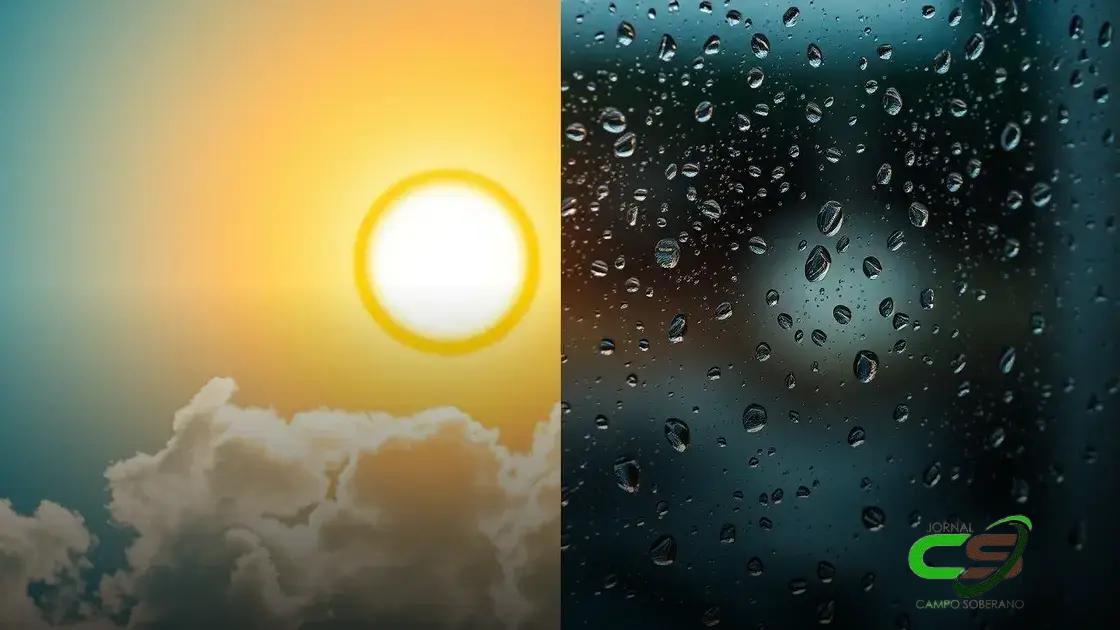 Onda de Calor e Temporais: Previsão do Tempo Hoje!