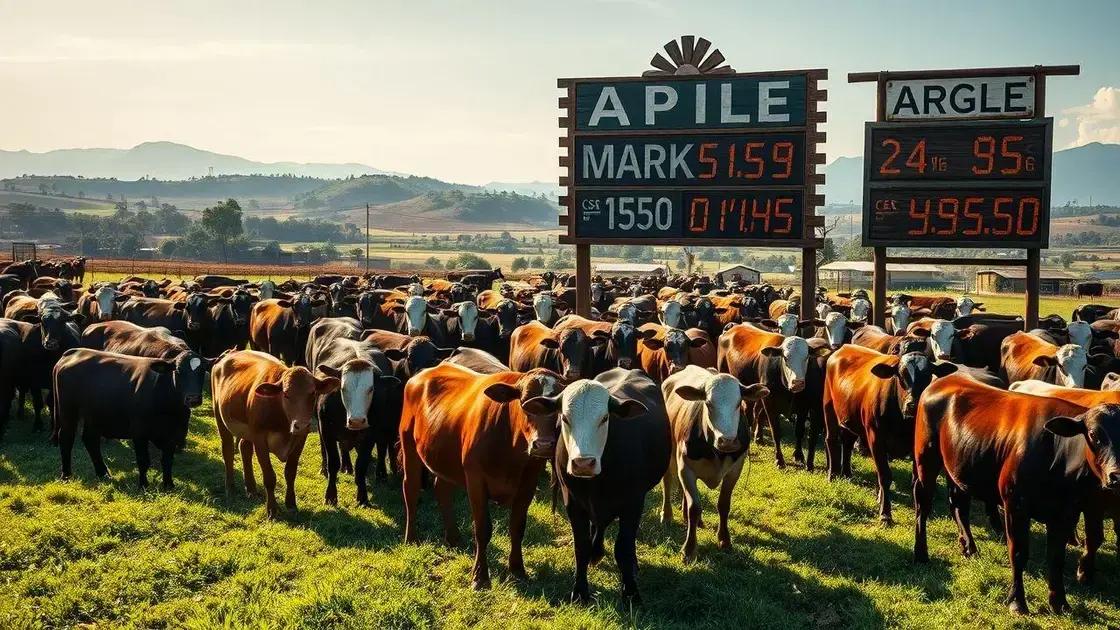 Arroba do boi gordo oscila com preços firmes e baixos em diferentes estados