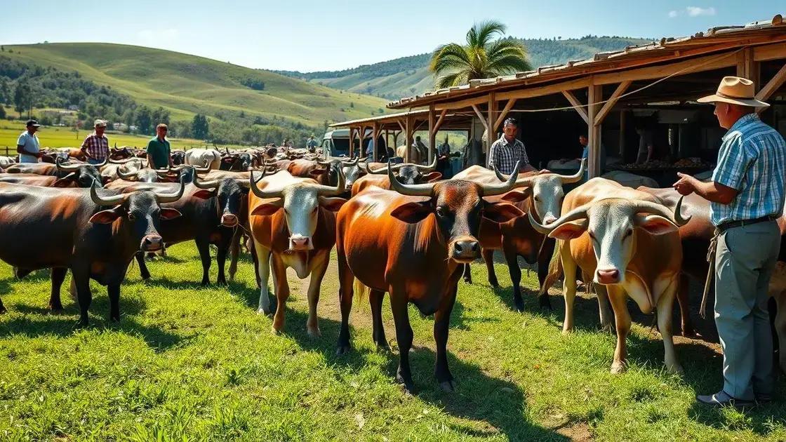 Arroba do boi gordo oscila entre preços firmes e baixos no mercado brasileiro