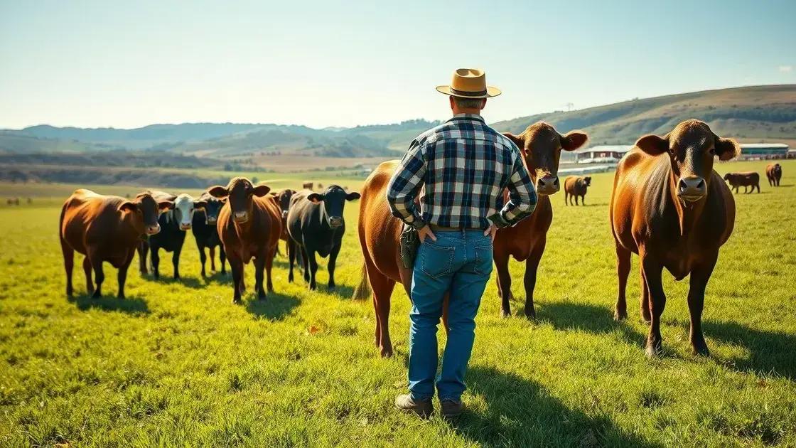 Arroba do boi gordo varia em diferentes estados com preços firmes e baixos