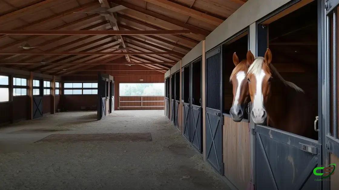 Baia de cavalos: como montar sem erro, custos e dicas para valorizar seu haras 1 Baia de cavalos: como montar sem erro, custos e dicas para valorizar seu haras