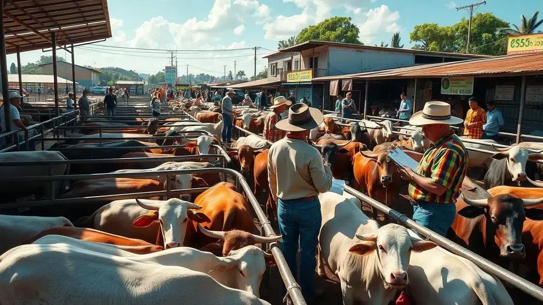 Mercado do boi gordo mostra variação entre preços firmes e queda em alguns estados