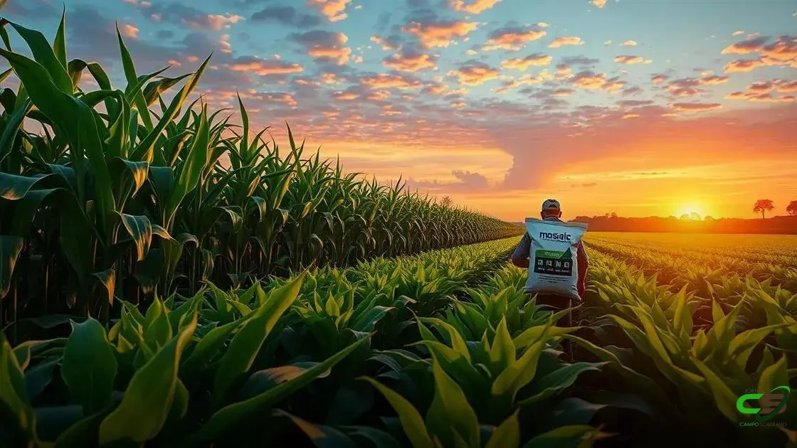 mosaic fertilizantes: 7 oportunidades para potencializar resultados no campo em 2024
