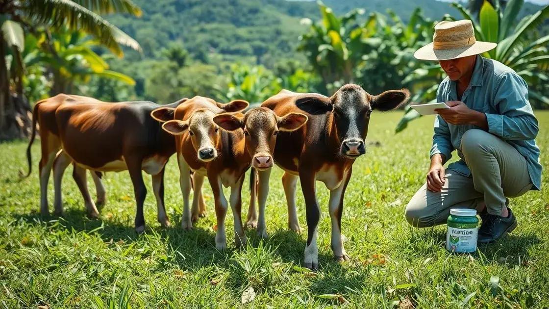 Proteína bezerros: o segredo para garantir desempenho e saúde dos seus animais