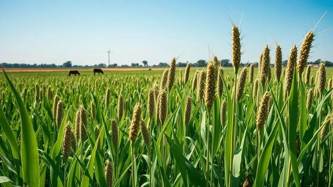 Sorgo: dicas essenciais para garantir alta produtividade e qualidade na silagem