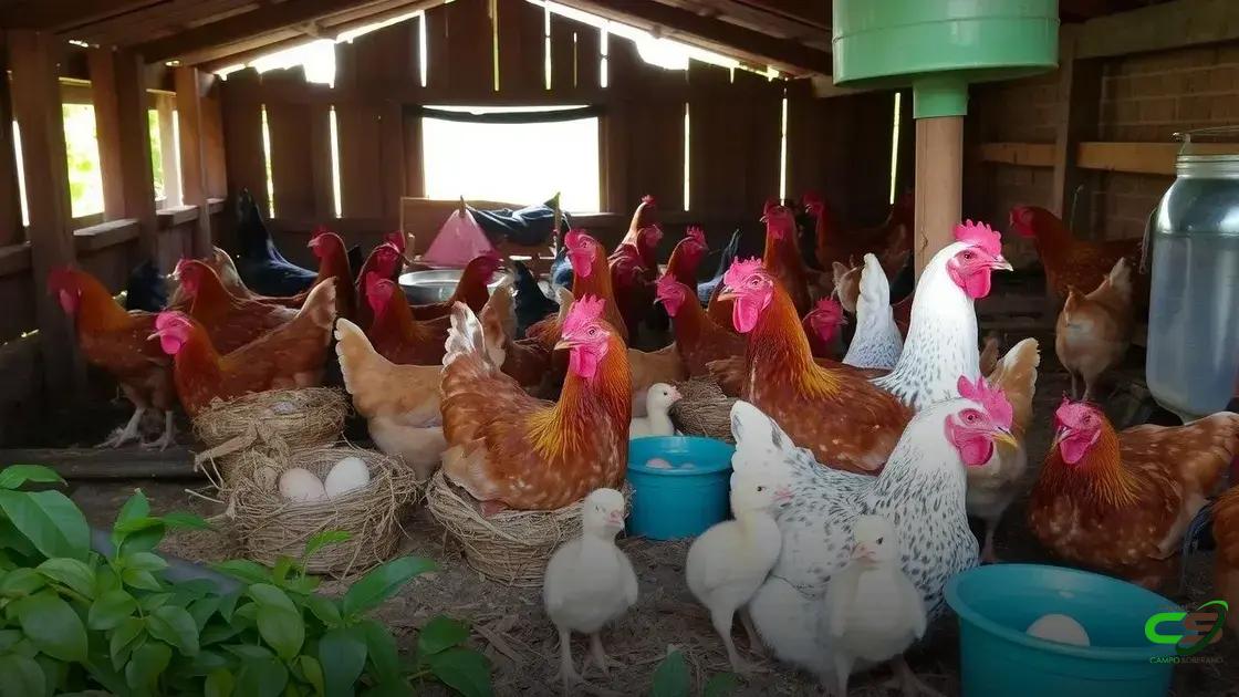 ovos frescos o ano inteiro: como garantir a postura contínua