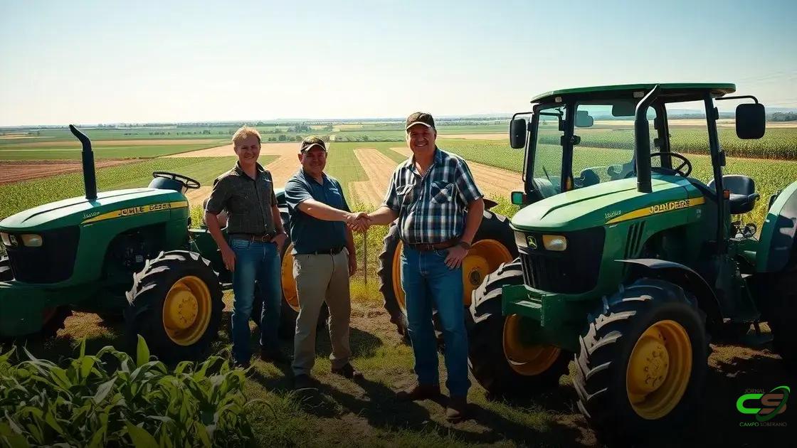 Relatos de produtores: experiências reais com john deere no campo