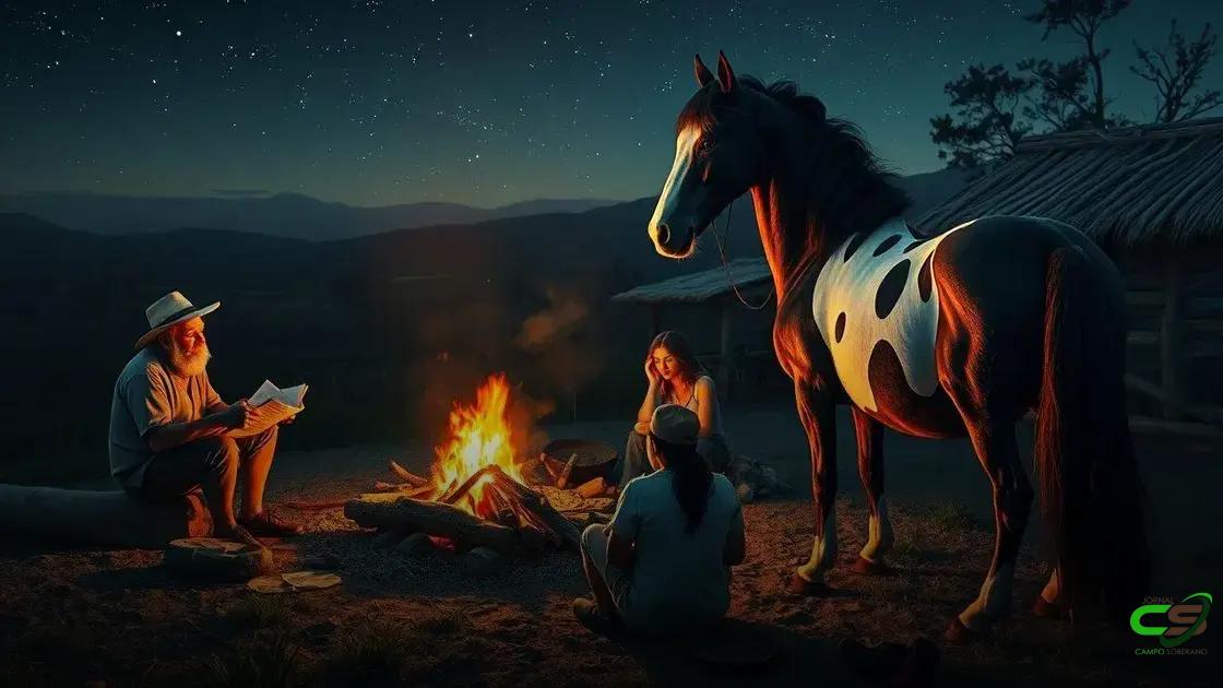 histórias e mitos mais populares envolvendo cavalos pampa