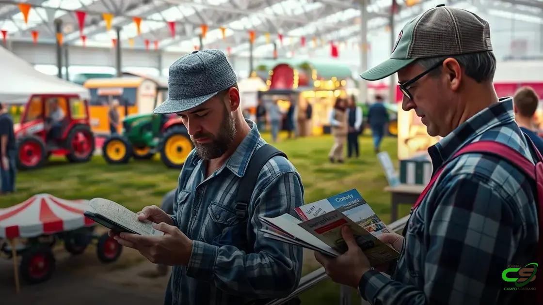 Como organizar sua visita e garantir retorno após a feira Como organizar sua visita e garantir retorno após a feira
