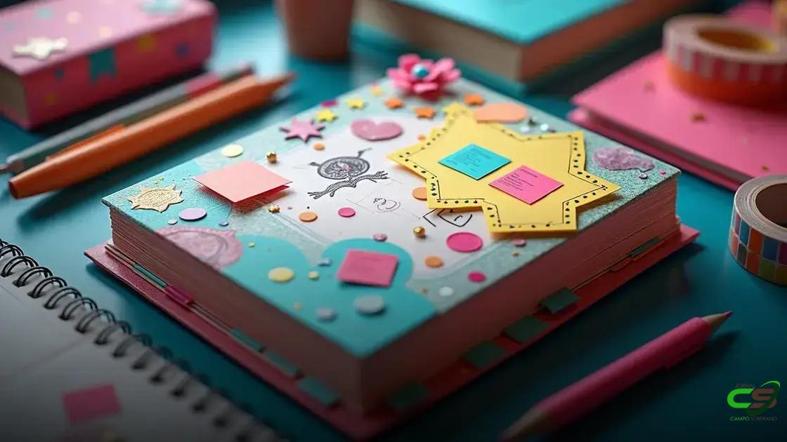 cuidados e formas de personalizar seu bloquinho