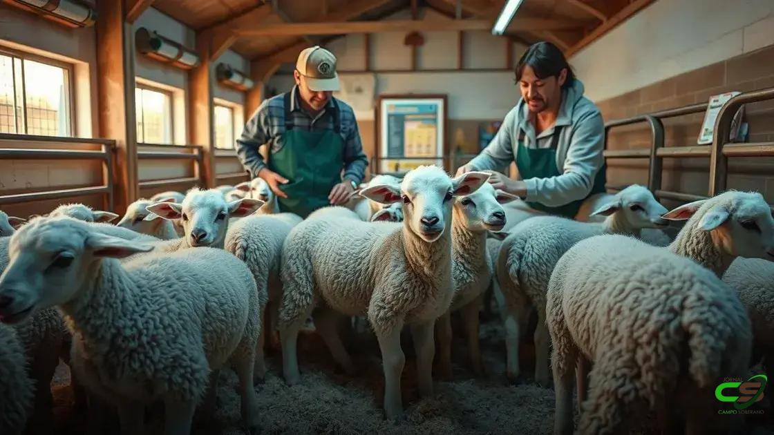 prevenção e sinais de doenças mais comuns em borregos