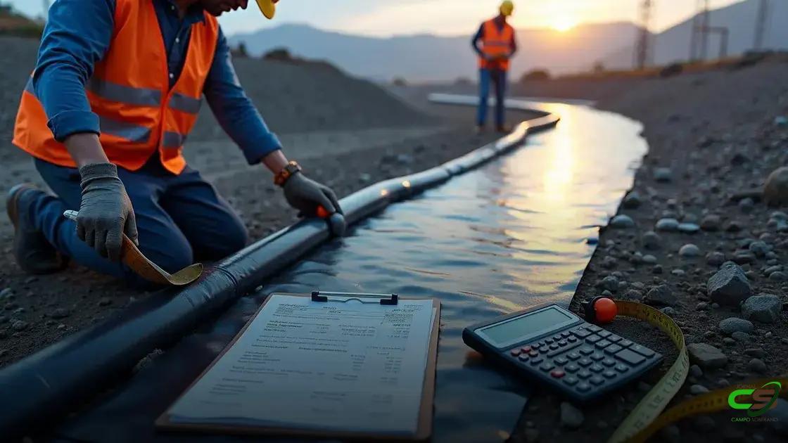 Quanto custa instalar geomembrana e como calcular o retorno Quanto custa instalar geomembrana e como calcular o retorno