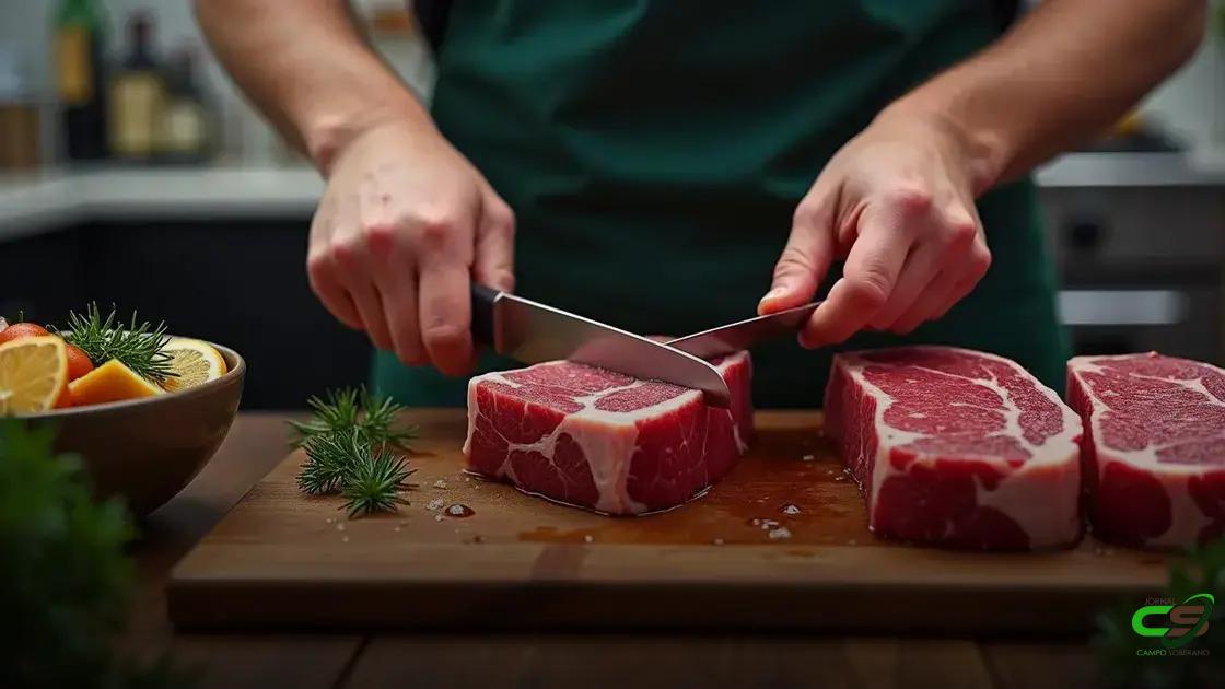 Dicas para garantir maciez nos principais cortes Dicas para garantir maciez nos principais cortes