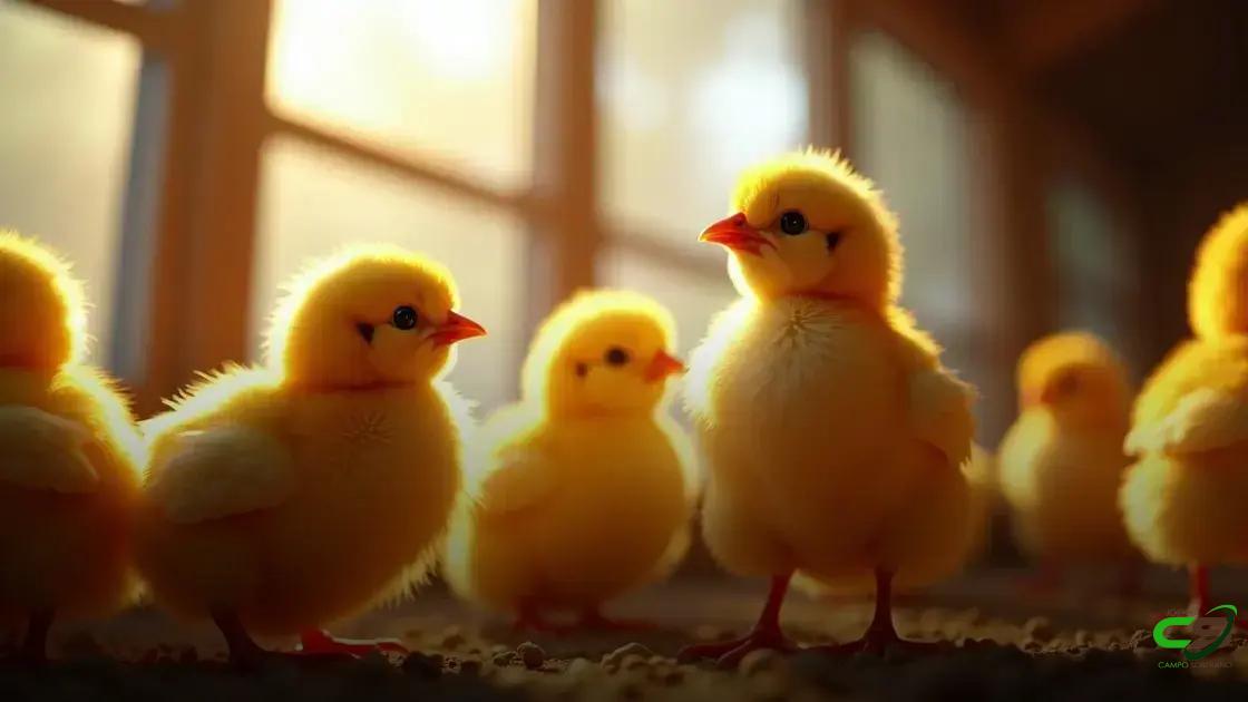 o papel da iluminação natural nas imagens de pintinhos o papel da iluminação natural nas imagens de pintinhos