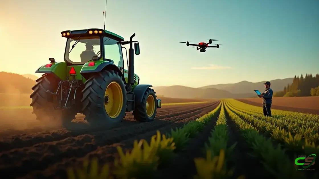 agricultura de precisão: resultados visíveis usando dados no campo