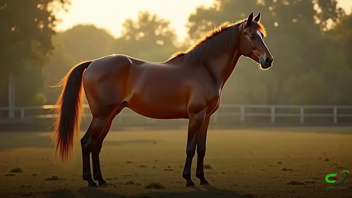 quais características valorizam o cavalo quarto de milha