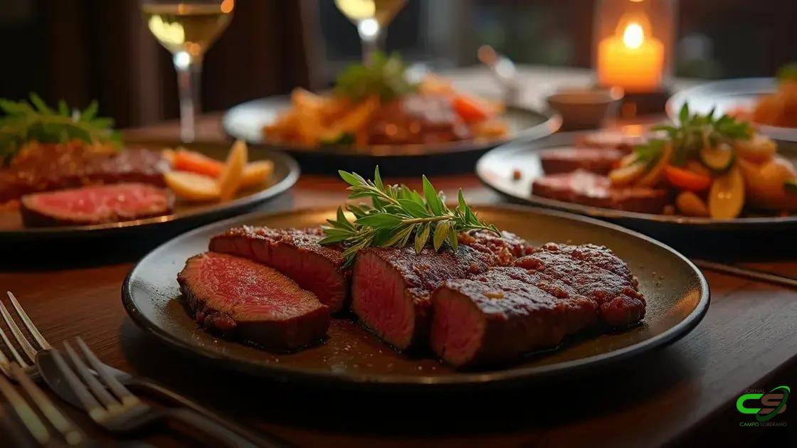 Receitas clássicas para valorizar cortes nobres