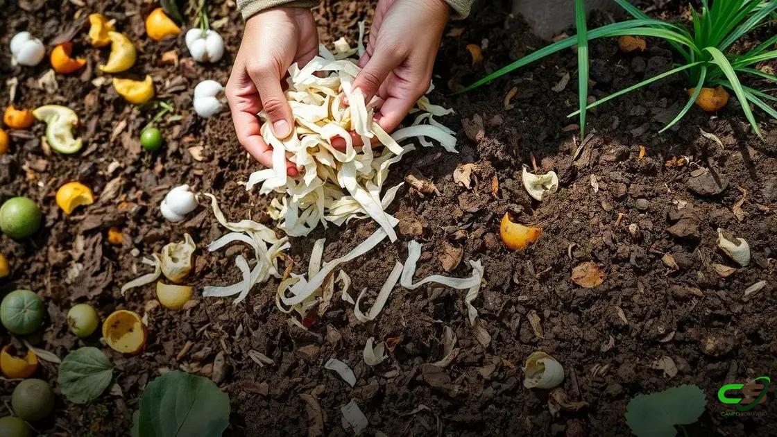 Utilização da folha de algodão na compostagem e adubação Utilização da folha de algodão na compostagem e adubação