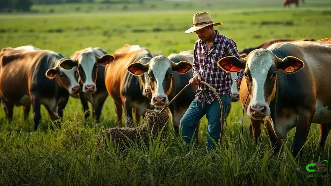Alternativas naturais e não invasivas para o manejo de bovinos
