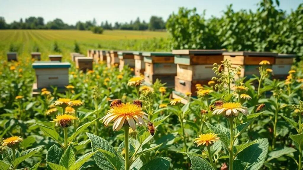Apicultura e agricultura: como a combinação pode turbinar a produtividade