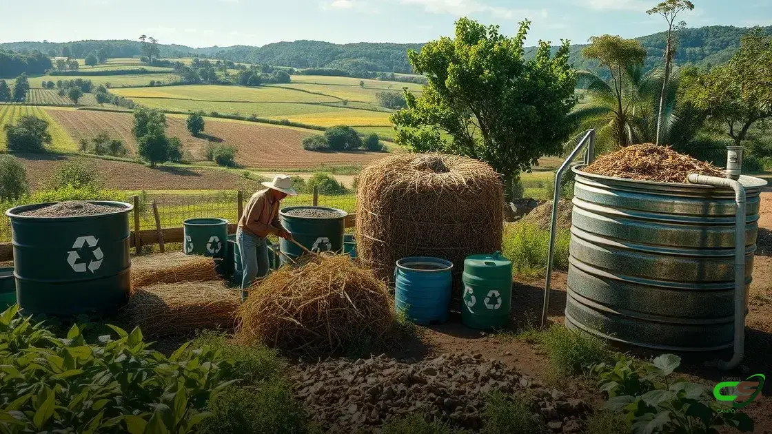 Aproveitamento de resíduos e economia de custos