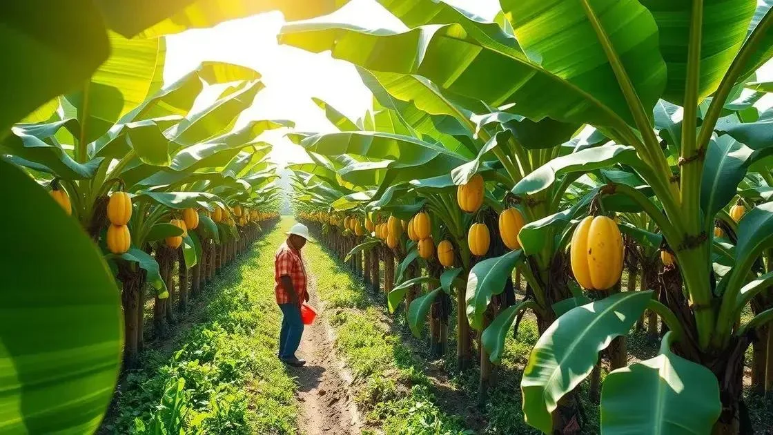 banana: variedades e técnicas para cultivo eficiente e lucrativo