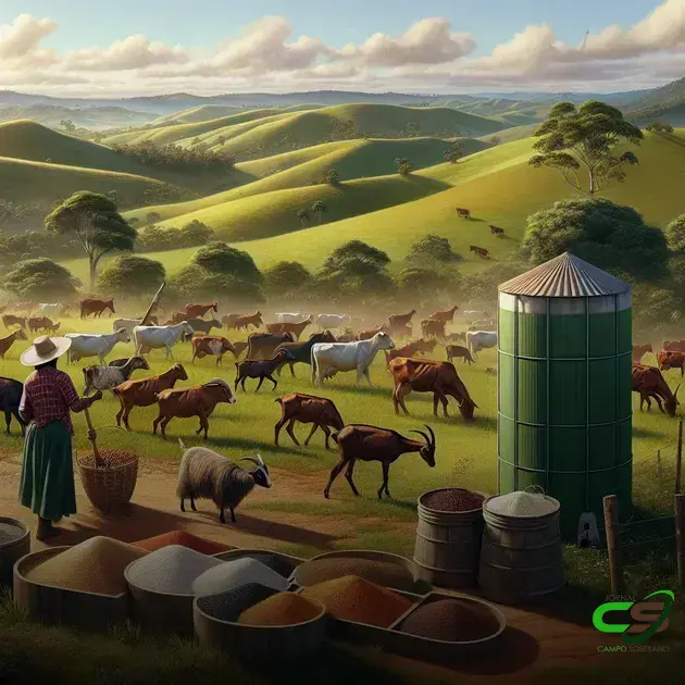 Benefícios de uma dieta nutritiva para o rebanho