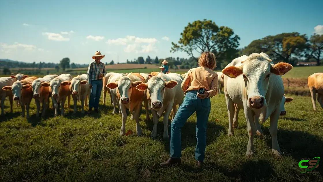boi da cara branca: 5 dicas para melhorar o manejo e aumentar a produtividade