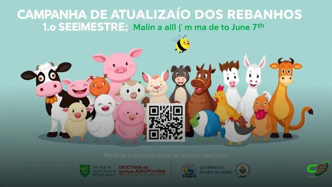 Campanha de Atualização de Rebanhos em São Paulo vai até 7 de junho