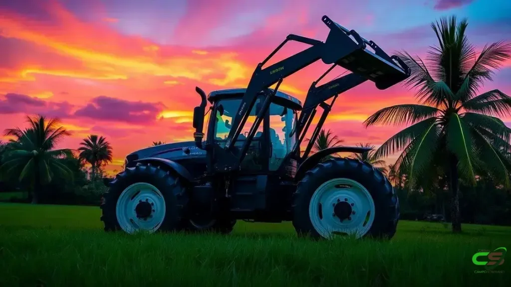 Carregador frontal com tecnologia alemã chega ao Brasil pela Marispan na Agrishow 2025
