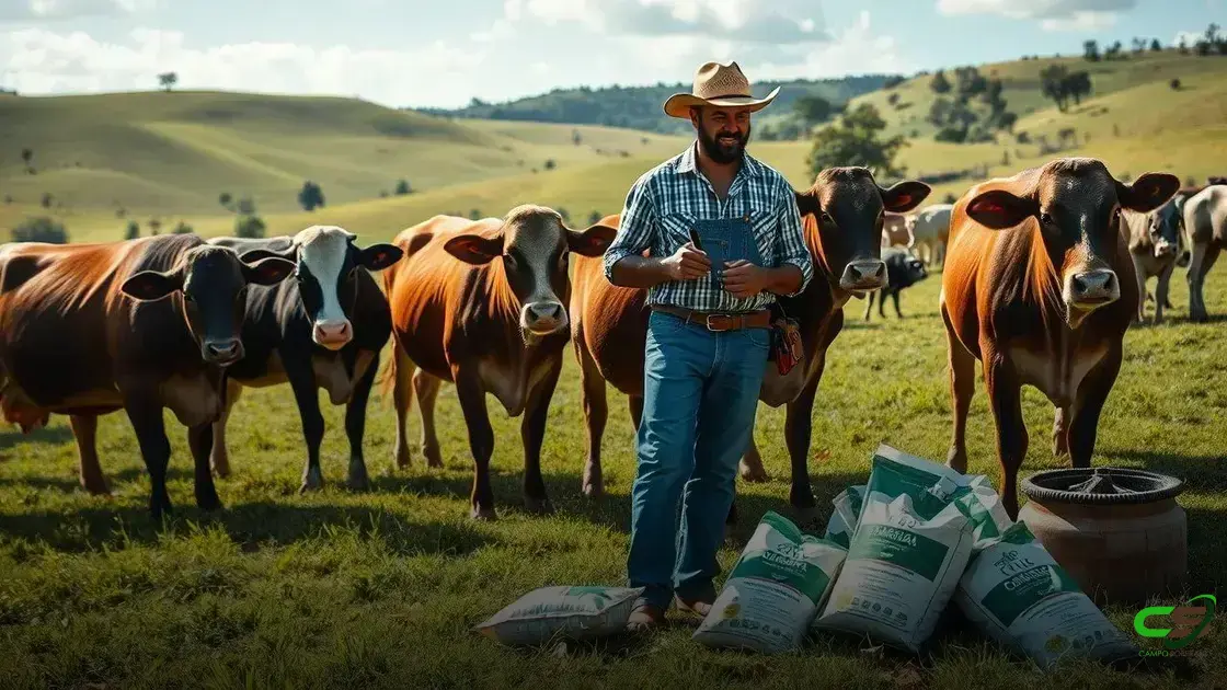 Caso de sucesso: aumentando o peso do gado com suplementos