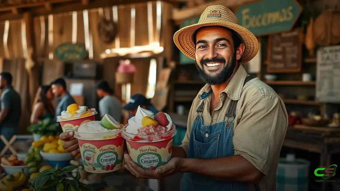 Casos de sucesso com sorvetes bom gosto no interior Casos de sucesso com sorvetes bom gosto no interior