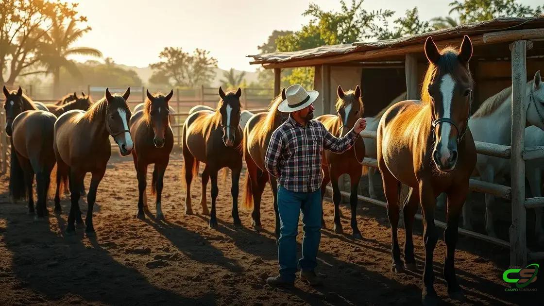 Cavalos a venda na Bahia: como escolher o animal ideal pra sua fazenda