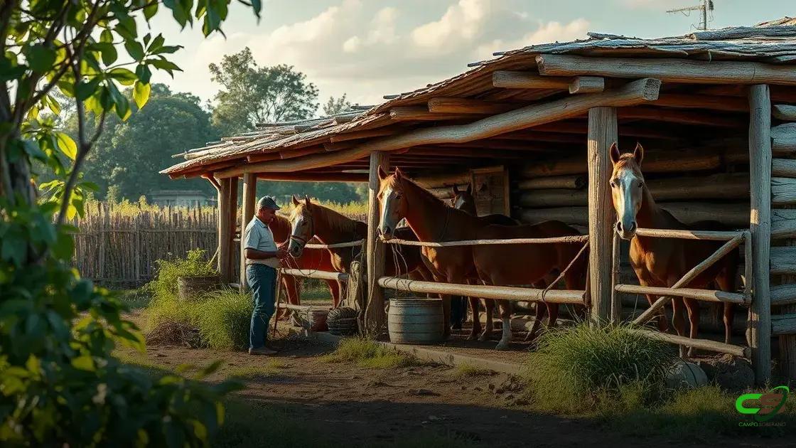 cocheiras para cavalos: 7 segredos para montar a estrutura ideal no seu sítio