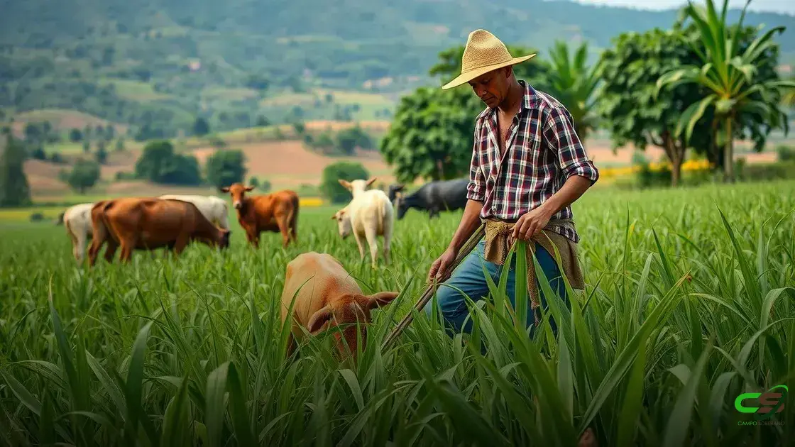 Como a grama amendoim melhora a nutrição do gado