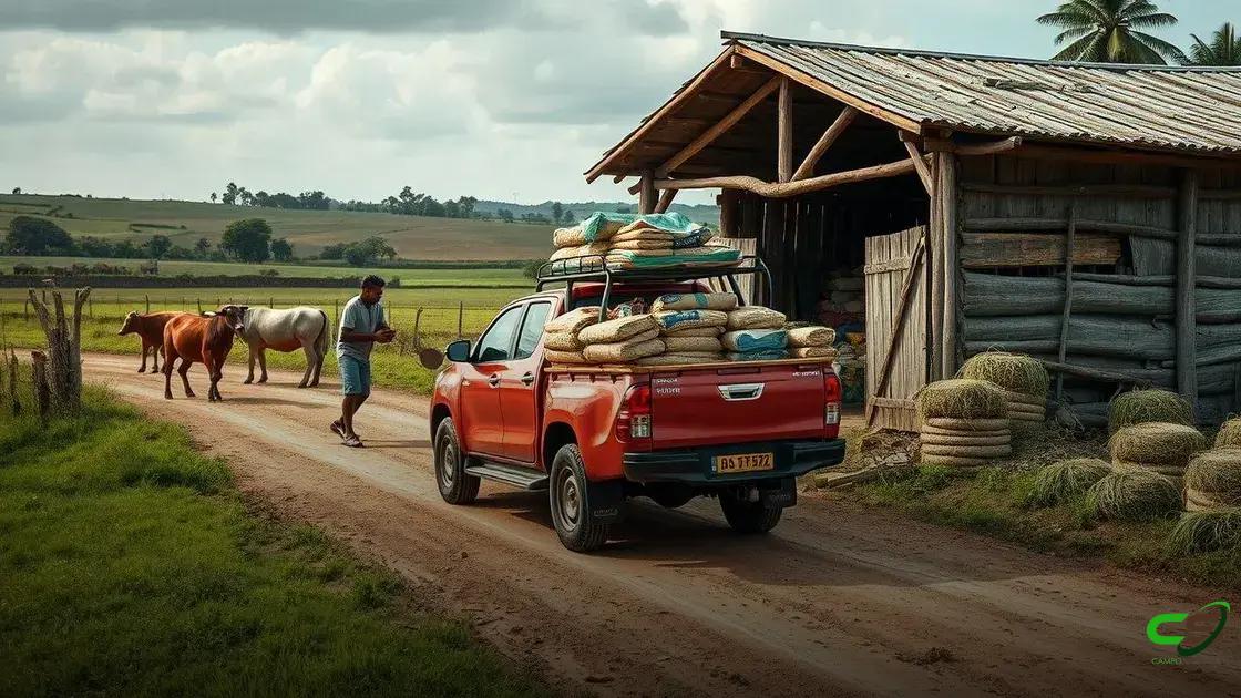 como a hilux champ ajuda no transporte rural