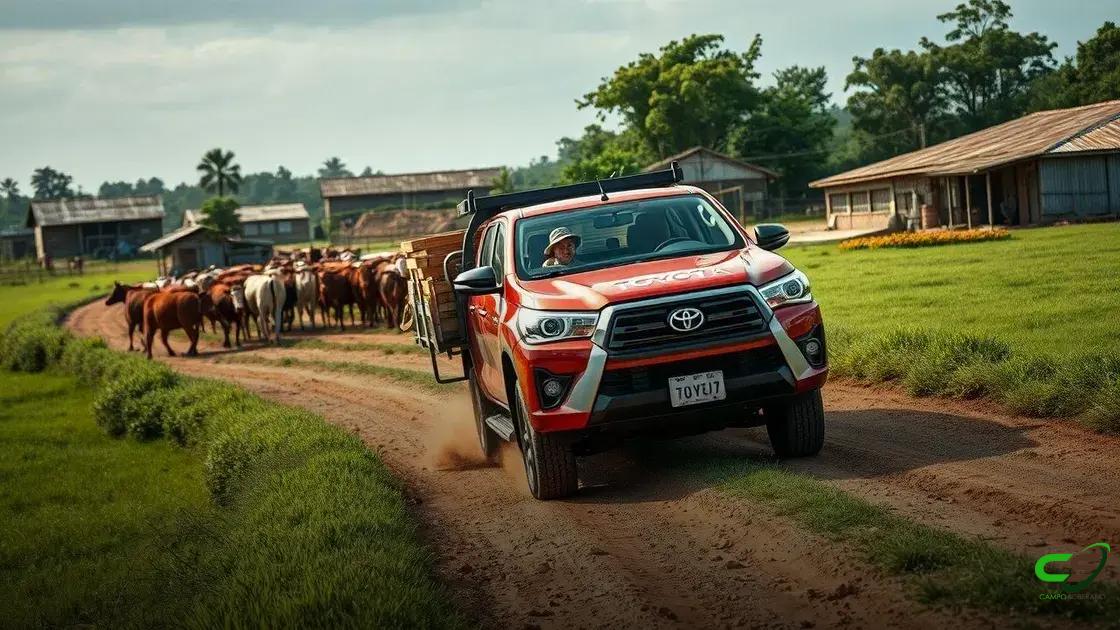 como a nova toyota ajuda no transporte e no trabalho rural como a nova toyota ajuda no transporte e no trabalho rural