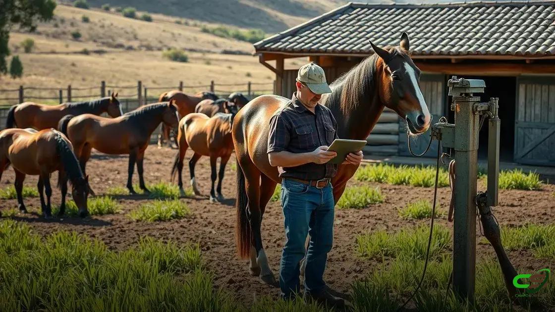 como monitorar o desempenho e bem-estar dos animais