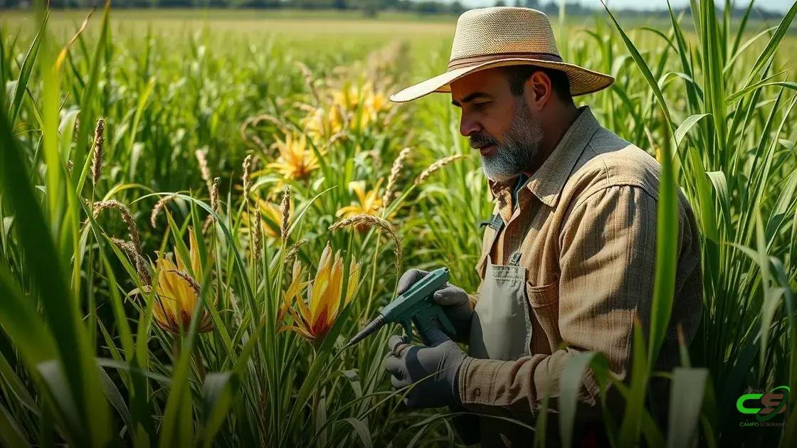 controle de pragas e doenças comuns na brachiaria capim