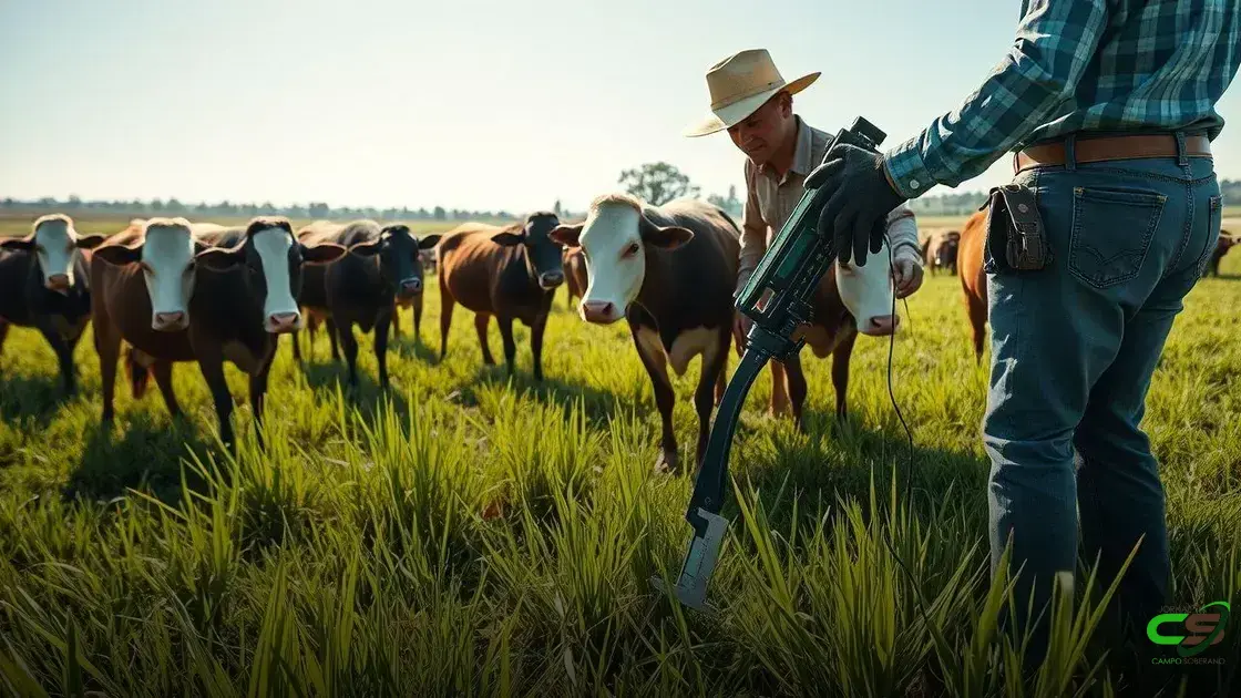 Controle de quantidade de animais por área