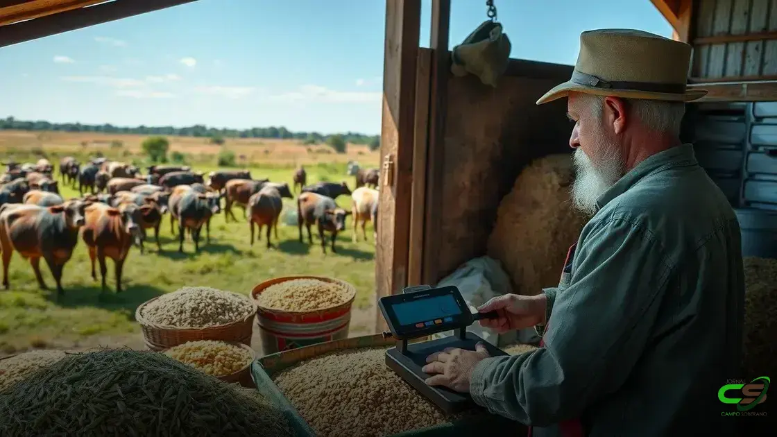 Controle de quantidade e qualidade dos ingredientes